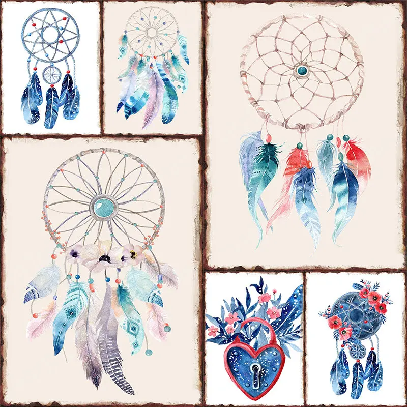 Dreamcatcher Metal Tin Sign Purple Indian Feather Dream Catchers Art Room Custom Wall Decor Panting Pictures Gifts To Friends
Dreamcatcher Metal Tin Sign Purple Indian Feather Dream Catchers Art Room Custom Wall Decor Panting Pictures Gifts To Friends