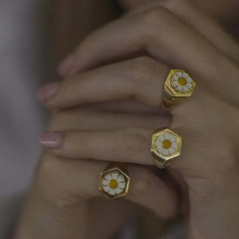 Colorful Enamel Flower Rings for Women Girls Drip Oil Geometric Opening Finger Ring Wedding Engagement Statement Jewelry Gifts
Colorful Enamel Flower Rings for Women Girls Drip Oil Geometric Opening Finger Ring Wedding Engagement Statement Jewelry Gifts