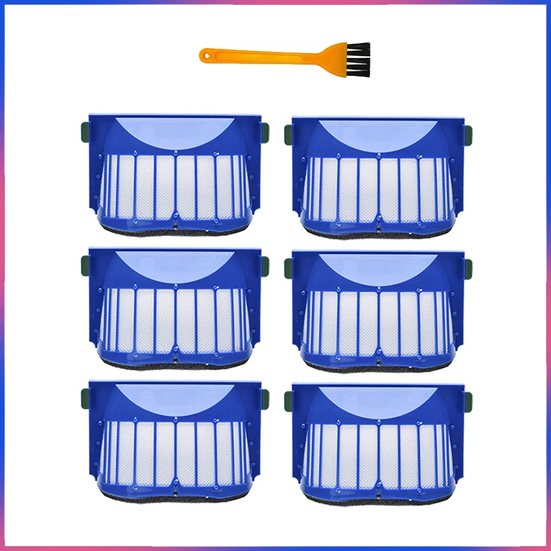 HEPA Filter Brush Accessories For iRobot Roomba 500 600 Series 536 550 551 620 650 Vacuum Cleaner Parts Replacement Clean Kits
HEPA Filter Brush Accessories For iRobot Roomba 500 600 Series 536 550 551 620 650 Vacuum Cleaner Parts Replacement Clean Kits