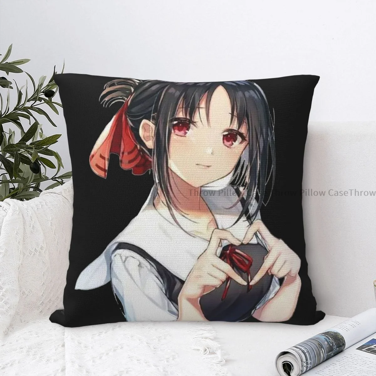 Kaguya Heart Cojines Throw Pillow Case Kaguya-sama Love is War Cushion Home Sofa Chair Print Decorative Coussin
Kaguya Heart Cojines Throw Pillow Case Kaguya-sama Love is War Cushion Home Sofa Chair Print Decorative Coussin