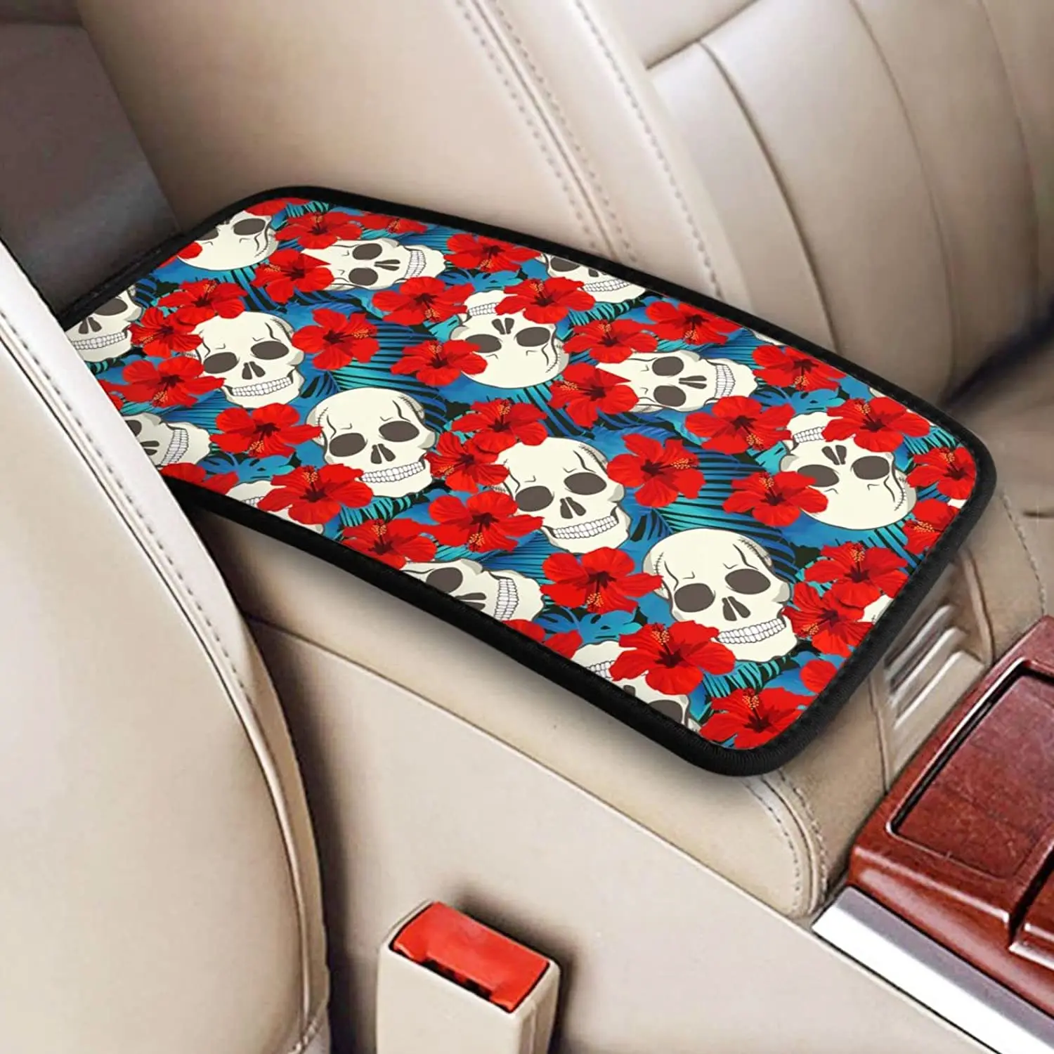 Tuoilxe Skull Waterproof Car Center Console Pad Soft Auto Armrest Cushion Seat Box Cover Protector Universal Fit
Tuoilxe Skull Waterproof Car Center Console Pad Soft Auto Armrest Cushion Seat Box Cover Protector Universal Fit