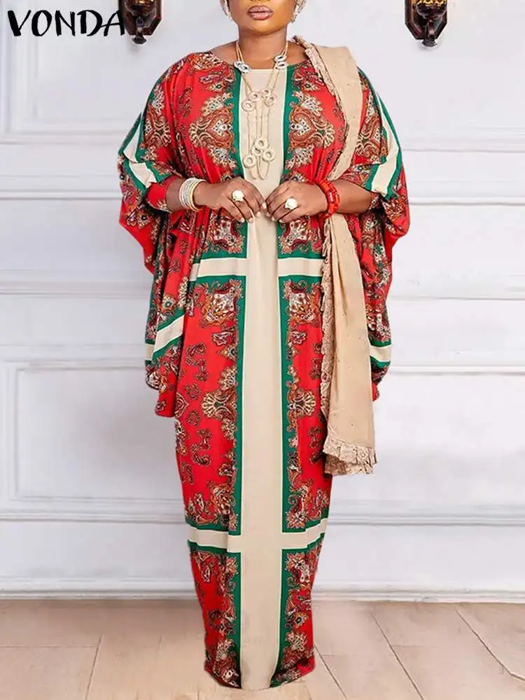 Bohemian Maxi Long Dress 2022 VONDA Summer Women Long Sleeve Vintage Printed Holiday Vestidos Elegant Party Maxi Dress Femme 4#
Bohemian Maxi Long Dress 2022 VONDA Summer Women Long Sleeve Vintage Printed Holiday Vestidos Elegant Party Maxi Dress Femme 4#