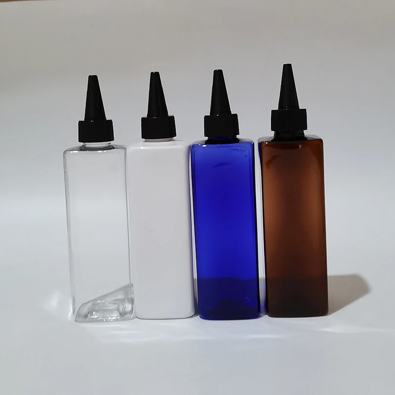 30pcs 250ml Empty Clear Amber Refillable Cosmetic Square Bottle With Pointed Mouth Cap 250cc Capacity PET Shampoo Container
30pcs 250ml Empty Clear Amber Refillable Cosmetic Square Bottle With Pointed Mouth Cap 250cc Capacity PET Shampoo Container