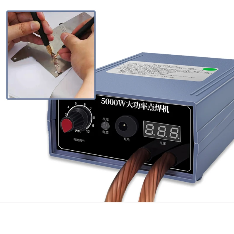 220V Portable Spot Welder Household Battery Spot Welder Foot Portable 5000W High Power
220V Portable Spot Welder Household Battery Spot Welder Foot Portable 5000W High Power
