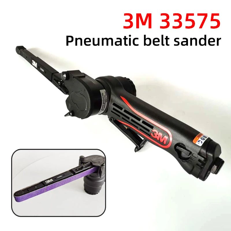 3M33575 Pneumatic Belt Sander Industrial-grade Welding Spot Weld Grinding Polishing Cleaning Hand-held Small Grinding Tool
3M33575 Pneumatic Belt Sander Industrial-grade Welding Spot Weld Grinding Polishing Cleaning Hand-held Small Grinding Tool