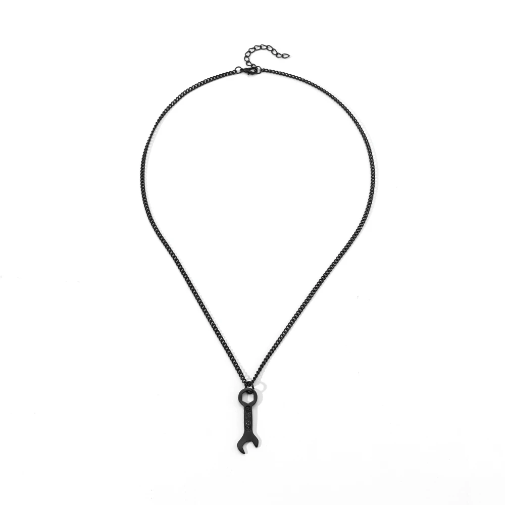 Men Cool Stainless Steel Spanner Pendant Wrench Necklace Punk Jewelry Mechanic Tool Collier Motorcycle Rider Jewelry Accessories
Men Cool Stainless Steel Spanner Pendant Wrench Necklace Punk Jewelry Mechanic Tool Collier Motorcycle Rider Jewelry Accessories