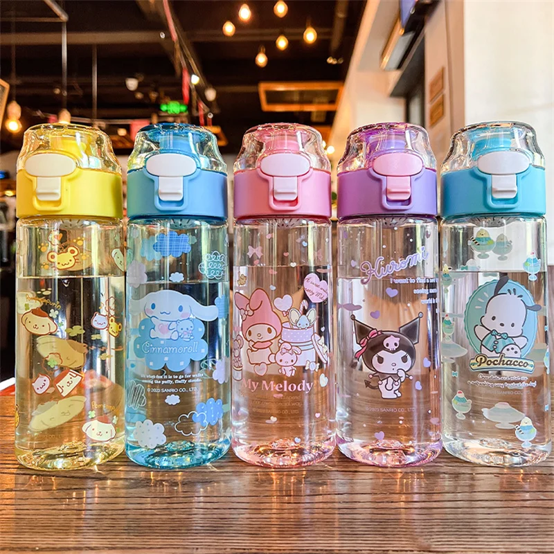 Kawaii Sanrio Cinnamoroll Kuromi Water Cup Girls Plastic Cup High Temperature Resistant Summer Cute Children'S Water Bottle Gift
Kawaii Sanrio Cinnamoroll Kuromi Water Cup Girls Plastic Cup High Temperature Resistant Summer Cute Children'S Water Bottle Gift