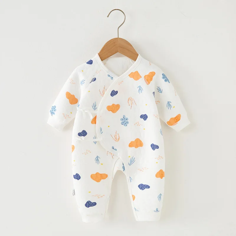 Newborn Baby One-piece Clothes Autumn and Winter Thickened Newborn Pajamas Warm Jacket Cotton Baby Rompers
Newborn Baby One-piece Clothes Autumn and Winter Thickened Newborn Pajamas Warm Jacket Cotton Baby Rompers