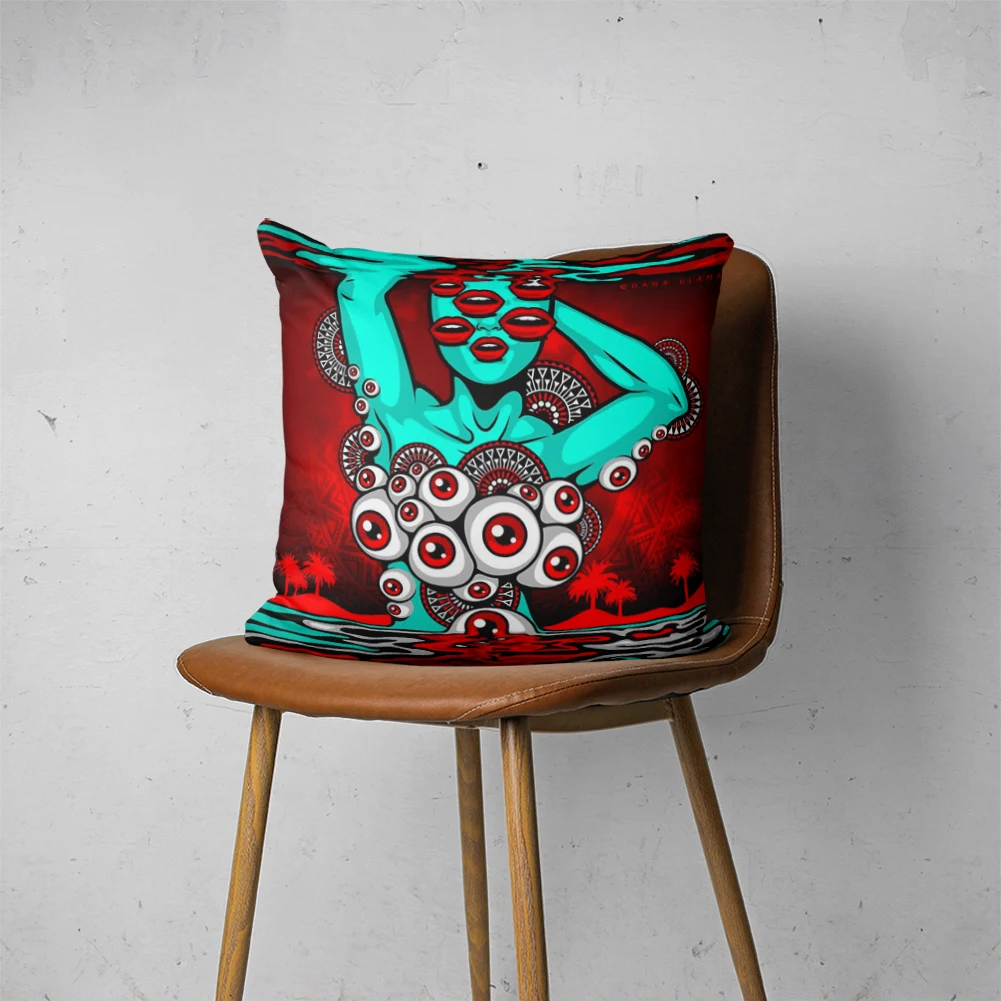 PSYCHEDELIC PILLOW 114 Customizable Bedroom Bed Sofa Hotel Car Lumbar Pillow Fashion Decorative Cover
PSYCHEDELIC PILLOW 114 Customizable Bedroom Bed Sofa Hotel Car Lumbar Pillow Fashion Decorative Cover