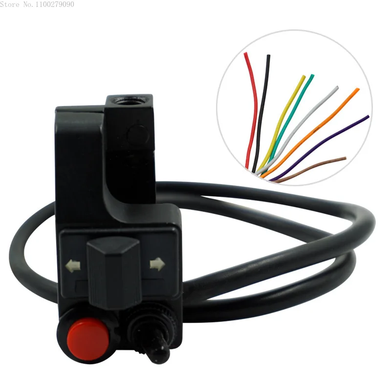 Universal Motorcycle Switch Handlebar Modified Three-function Left Headlights Turn Signal Horn Controller ON OFF Button Motor B
Universal Motorcycle Switch Handlebar Modified Three-function Left Headlights Turn Signal Horn Controller ON OFF Button Motor B