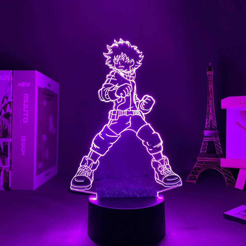3d-лампа Аватара Izuku Midoriya светильник с аниме My Hero академия, 3D лампа, ночники, освещение будет праздников, освещение комнаты 
3d-лампа Аватара Izuku Midoriya светильник с аниме My Hero академия, 3D лампа, ночники, освещение будет праздников, освещение комнаты