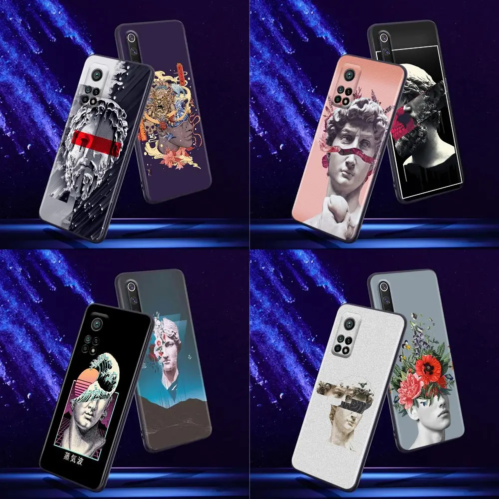 Phone Case for Xiaomi Mi 9 9T SE Case 10T 10S MiA2 Lite CC9 Note 10 Pro 5G Silicone Cover Funny Plaster Art David Statue Flower
Phone Case for Xiaomi Mi 9 9T SE Case 10T 10S MiA2 Lite CC9 Note 10 Pro 5G Silicone Cover Funny Plaster Art David Statue Flower