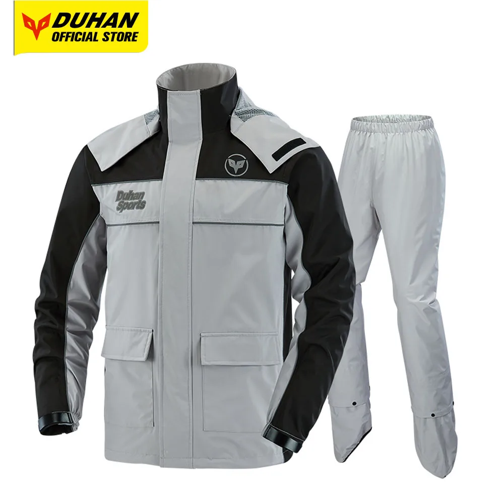 DUHAN Comfortable And Breathable Motorcycle Riding Raincoat Waterproof Motorcycle Raincoat Reflective Motorcycle Jacket
DUHAN Comfortable And Breathable Motorcycle Riding Raincoat Waterproof Motorcycle Raincoat Reflective Motorcycle Jacket