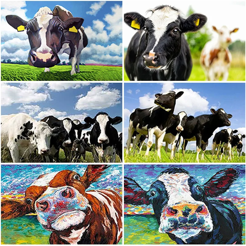 Diy Cow 5D Diamond Painting Full Square Drill Resin Animals Diamond Embroidery Cross Stitch Kits Wall Art Rhinestones Home Decor
Diy Cow 5D Diamond Painting Full Square Drill Resin Animals Diamond Embroidery Cross Stitch Kits Wall Art Rhinestones Home Decor