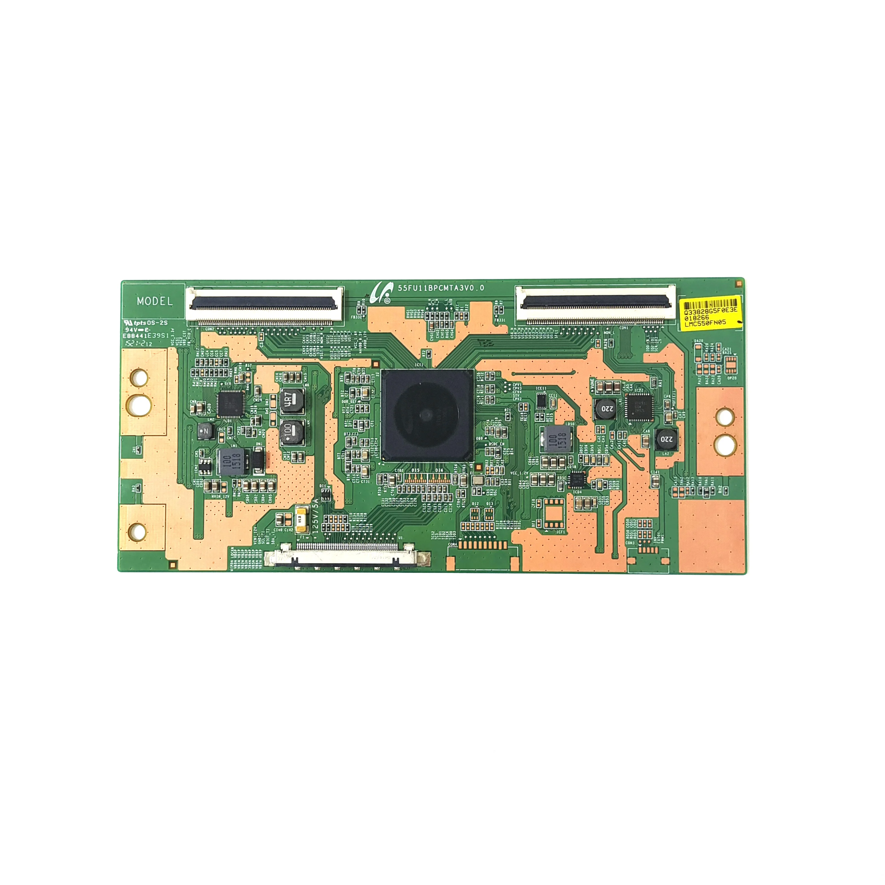 Оригинальная материнская плата 55FU11BPCMTA3V0.0 работает на TCL D55A561U экран LVU550NDEL
Оригинальная материнская плата 55FU11BPCMTA3V0.0 работает на TCL D55A561U экран LVU550NDEL