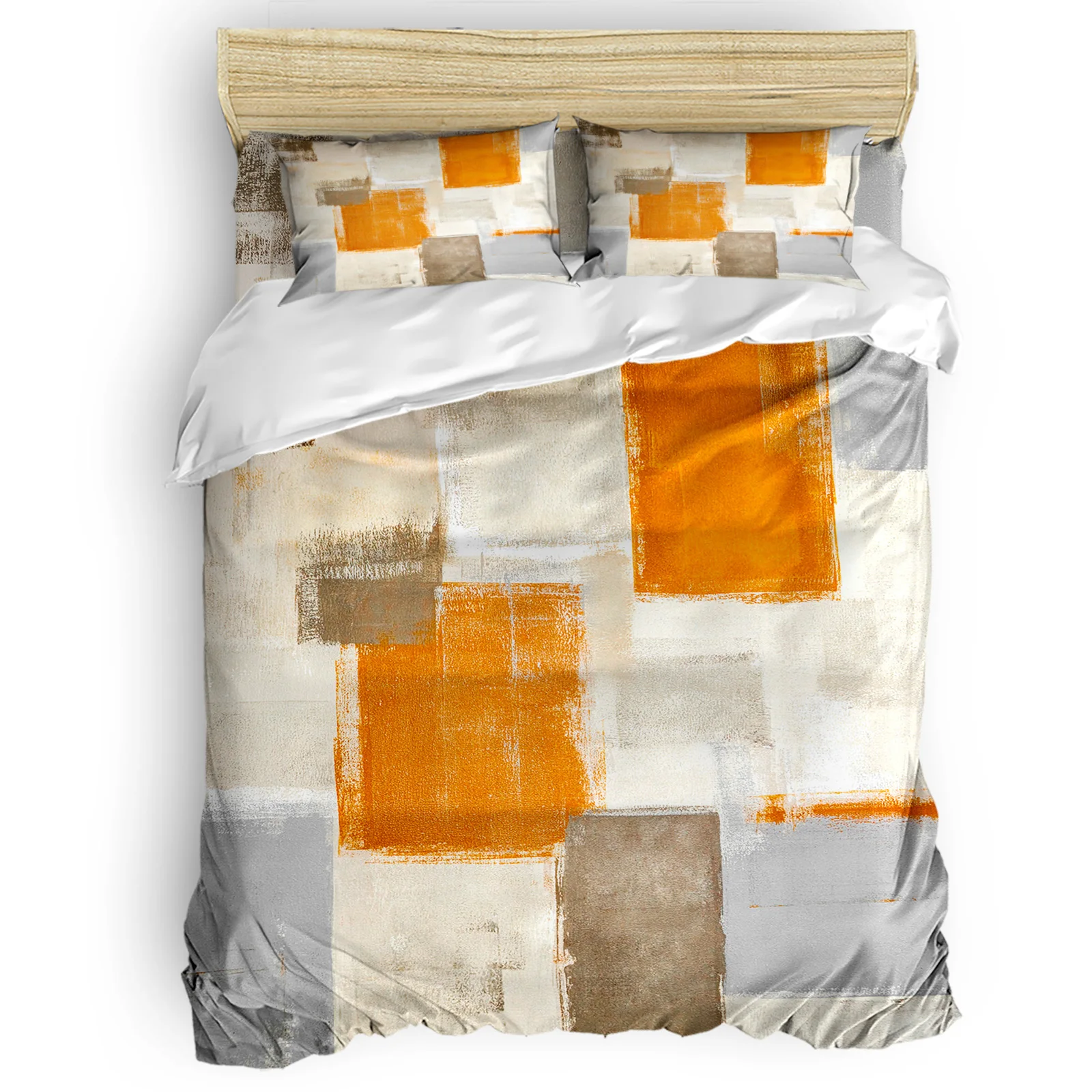 Oil Painting Abstract Geometric Orange Comfortable Household Goods Bedroom Bed Luxury Duvet Cover 2/3/4 Pieces
Oil Painting Abstract Geometric Orange Comfortable Household Goods Bedroom Bed Luxury Duvet Cover 2/3/4 Pieces