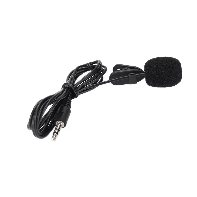 Clip-on Lapel Lavalier Microphone 3.5mm Jack For SmartPhone Recording PC Omnidirectional Condenser Mic Phone 1.5m Micro
Clip-on Lapel Lavalier Microphone 3.5mm Jack For SmartPhone Recording PC Omnidirectional Condenser Mic Phone 1.5m Micro