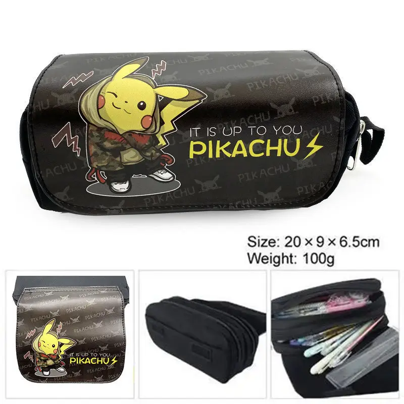 Pokemon Kawaii Pikachu Pencil Case Primary School Stationery Box Boys Large Capacity Double-Layer HighSchool Students Pencil Box
Pokemon Kawaii Pikachu Pencil Case Primary School Stationery Box Boys Large Capacity Double-Layer HighSchool Students Pencil Box