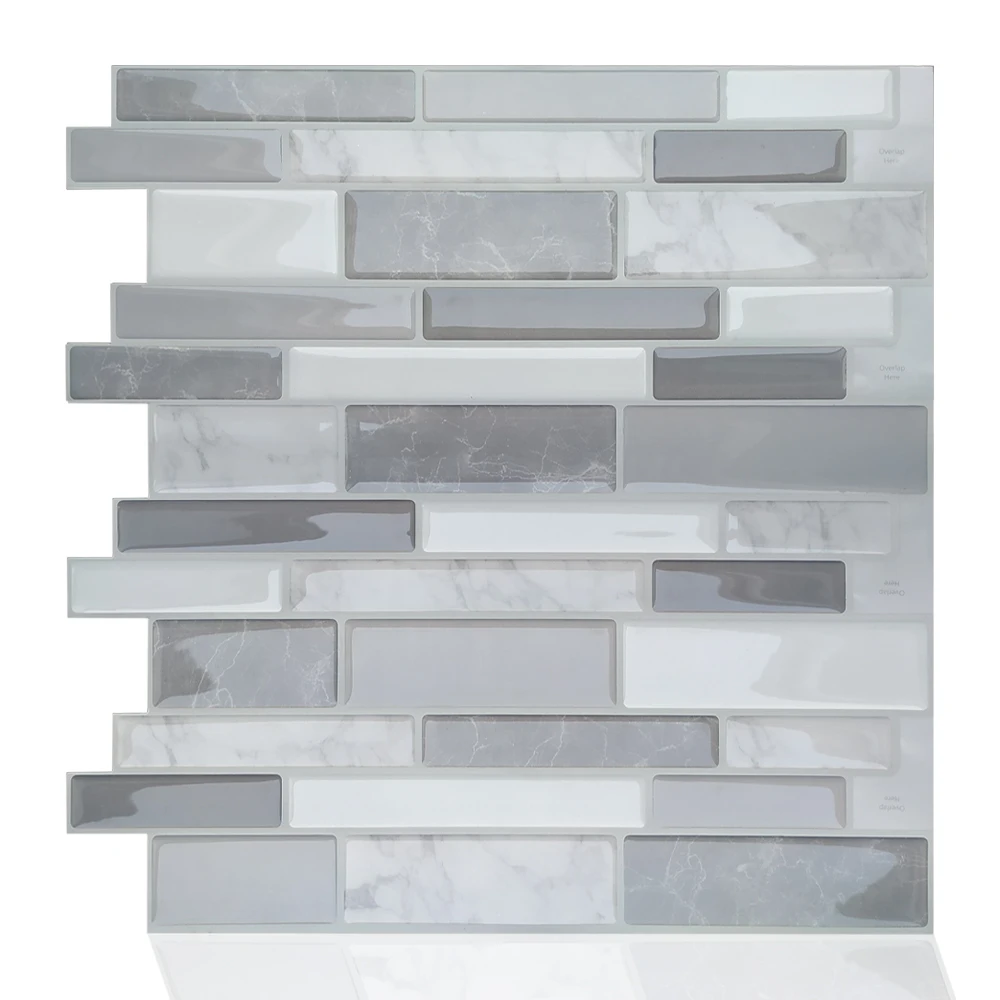 Waterproof Self Adhesive Vinyl 3D Mosaic Peel and Stick Kitchen Backsplash Decor Tiles
Waterproof Self Adhesive Vinyl 3D Mosaic Peel and Stick Kitchen Backsplash Decor Tiles