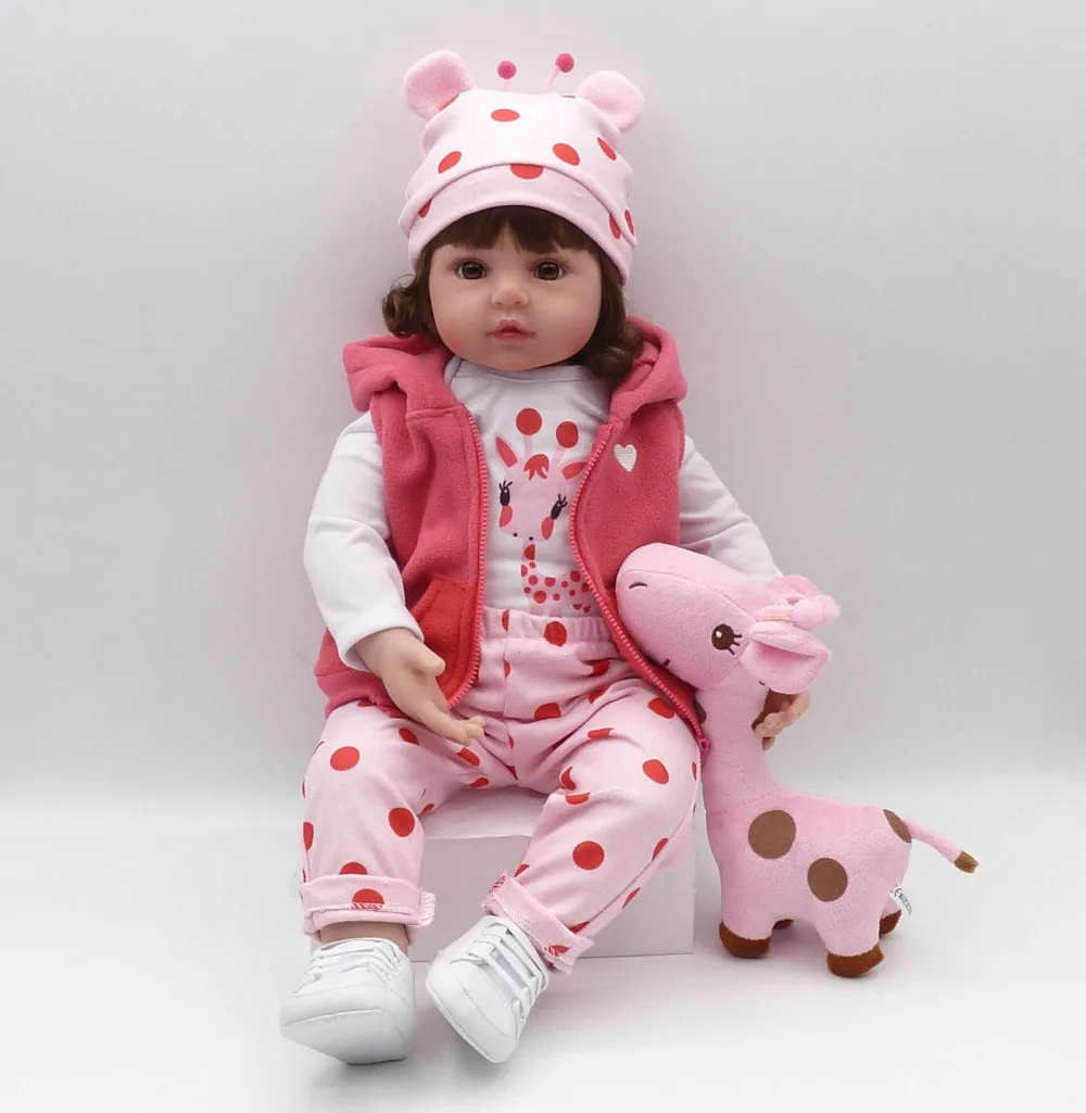 46 Cm Reborn Doll Simulation Soft Silicone Realistic Long Hair Twin Baby Companion Doll DIY Education Toys For Children
46 Cm Reborn Doll Simulation Soft Silicone Realistic Long Hair Twin Baby Companion Doll DIY Education Toys For Children