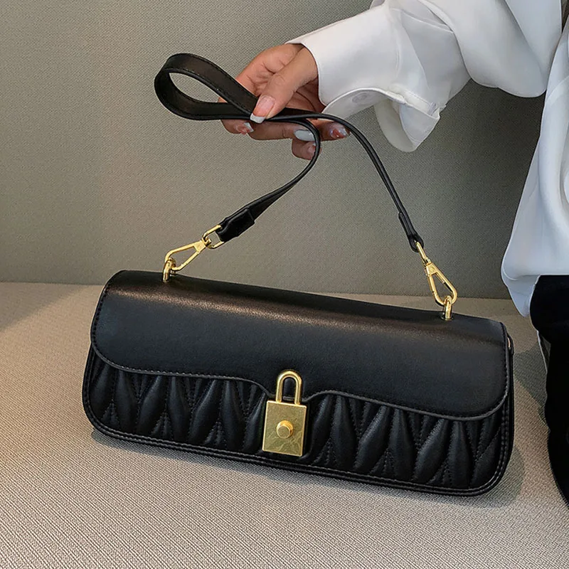 Роскошные Брендовые женские маленькие сумки на плечо, модная дизайнерская сумка через плечо с замком, кошельки, трендовая плиссированная к...
Роскошные Брендовые женские маленькие сумки на плечо, модная дизайнерская сумка через плечо с замком, кошельки, трендовая плиссированная к...