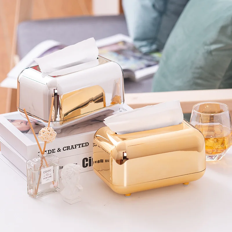 Light Luxury Tissue Box Desktop Paper Dispenser Large-capacity Tissue Storage Case Non-slip Paper Dispenser Home Decor
Light Luxury Tissue Box Desktop Paper Dispenser Large-capacity Tissue Storage Case Non-slip Paper Dispenser Home Decor