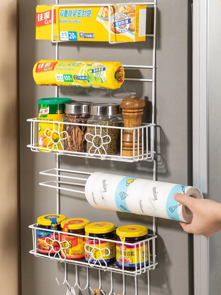 Kitchen Spice Organizer Storage Rack Refrigerator Side Wall Shelf Hanging Stand Fridge Rack Paper Towel Holder Closet Organizers
Kitchen Spice Organizer Storage Rack Refrigerator Side Wall Shelf Hanging Stand Fridge Rack Paper Towel Holder Closet Organizers