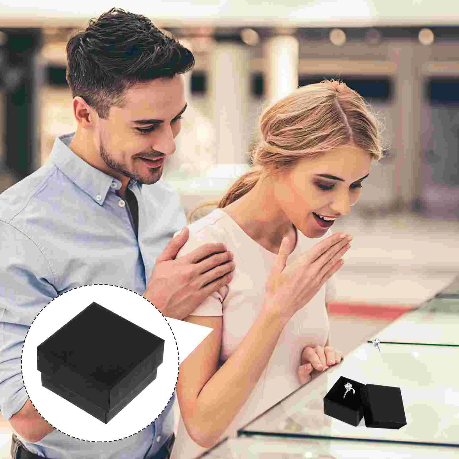 24 pcs Black Jewelry Container Gift Wrapping Box Packaging Boxes Gift Containers
24 pcs Black Jewelry Container Gift Wrapping Box Packaging Boxes Gift Containers