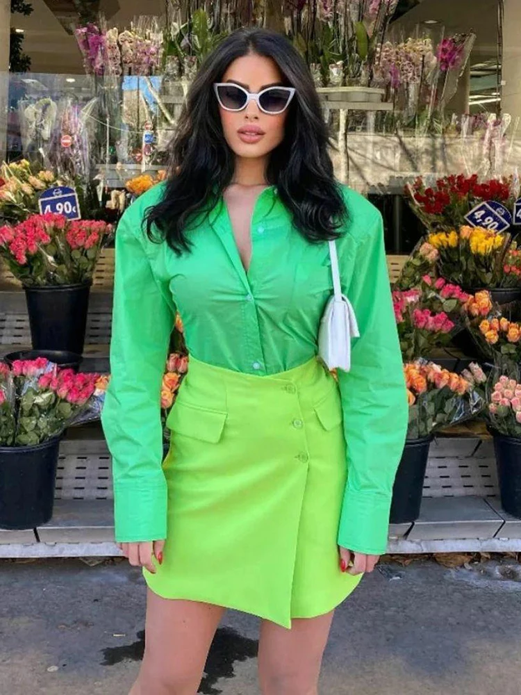 Solid Green 100% Cotton Padded Blouse Women Fashion Spring Summer Ruched Back Office Ladies Shirts 2022 Vintage Female Tops Za
Solid Green 100% Cotton Padded Blouse Women Fashion Spring Summer Ruched Back Office Ladies Shirts 2022 Vintage Female Tops Za
