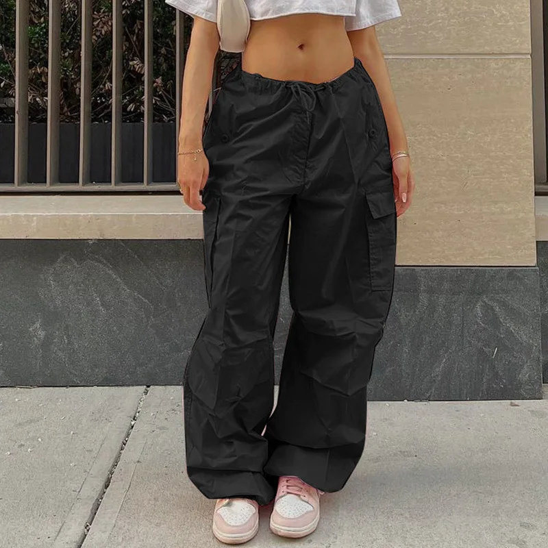 2022 Y2K Parachute Pants Women Hippie Streetwear Oversize Pockets Cargo Trousers Harajuku Casual Pants Ropa Mujer Grunge Clothes
2022 Y2K Parachute Pants Women Hippie Streetwear Oversize Pockets Cargo Trousers Harajuku Casual Pants Ropa Mujer Grunge Clothes