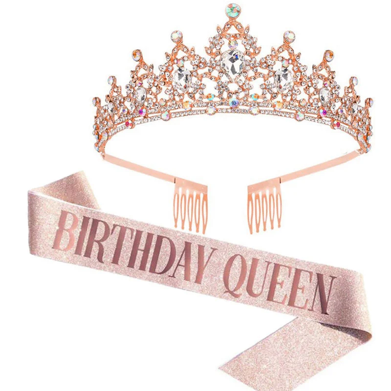 1set Birthday Party Decorations Crown Belt Birthday Queen Happy Birthday Decoration Baby Shower Decorations for Party Decoration
1set Birthday Party Decorations Crown Belt Birthday Queen Happy Birthday Decoration Baby Shower Decorations for Party Decoration