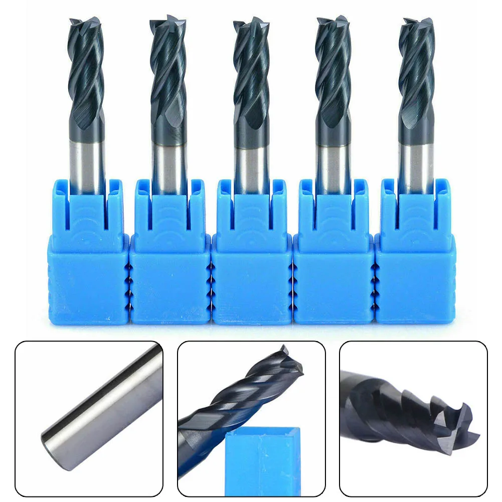 5PCS Milling Cutter Alloy Coating Tungsten Steel Tool CNC Maching End Milling Cutter Kit Milling Machine Tools
5PCS Milling Cutter Alloy Coating Tungsten Steel Tool CNC Maching End Milling Cutter Kit Milling Machine Tools