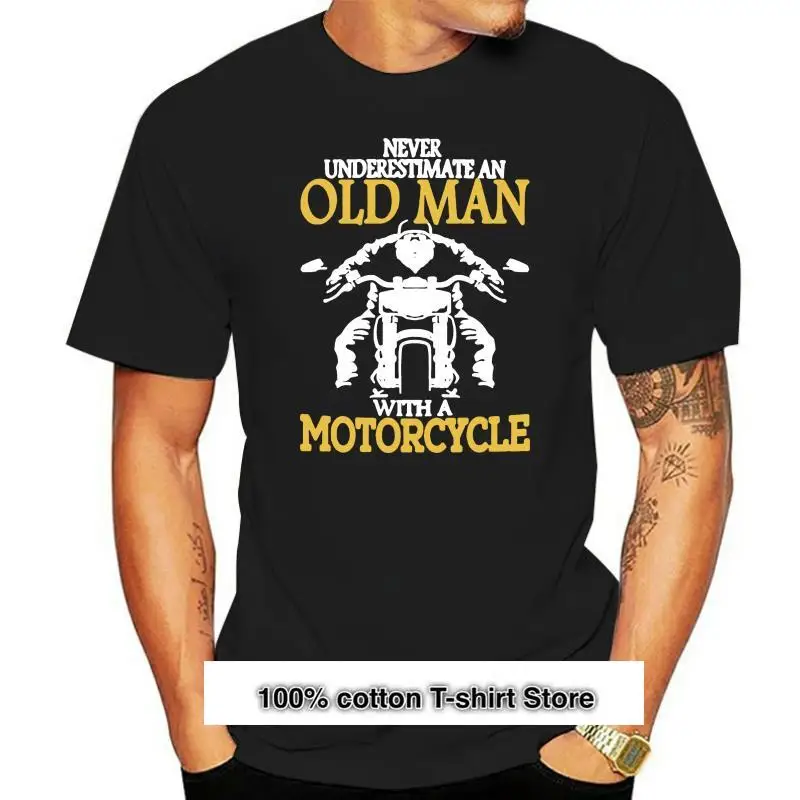 Camiseta 100% de algodón para hombre, camisa A la moda, con diseño de motociclista, para el verano
Camiseta 100% de algodón para hombre, camisa A la moda, con diseño de motociclista, para el verano