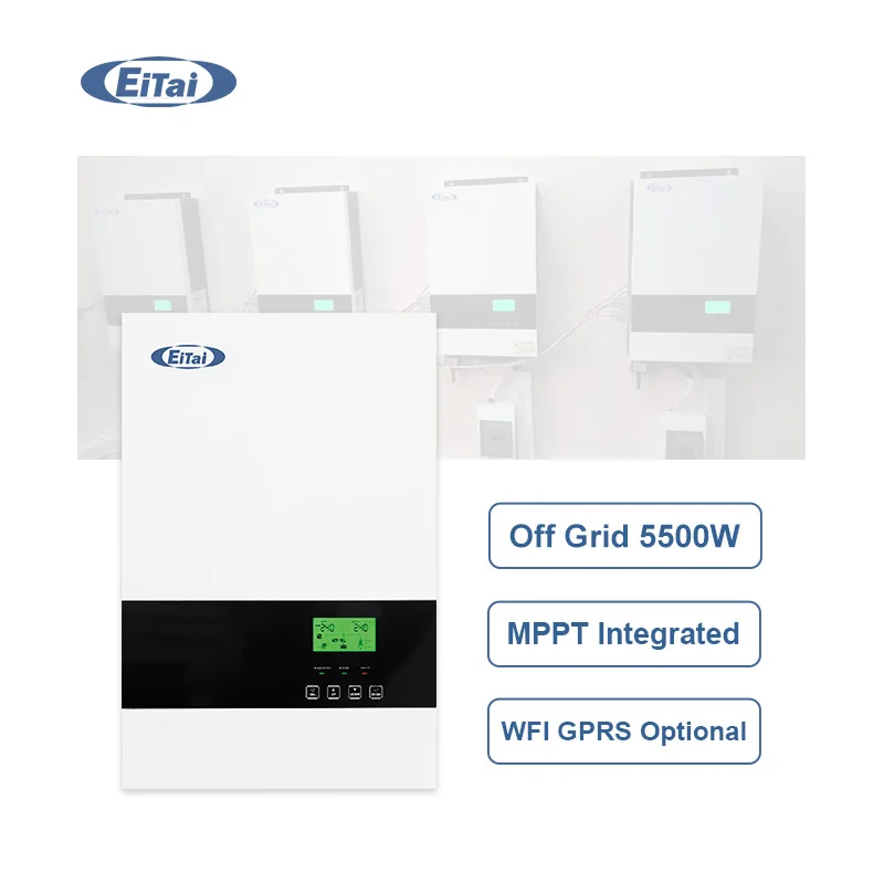 EITAI Factory Direct Single Phase 48v 5000watt 5.5kw 10kw 40kw Off Grid Solar Photovoltaic Inverter
EITAI Factory Direct Single Phase 48v 5000watt 5.5kw 10kw 40kw Off Grid Solar Photovoltaic Inverter