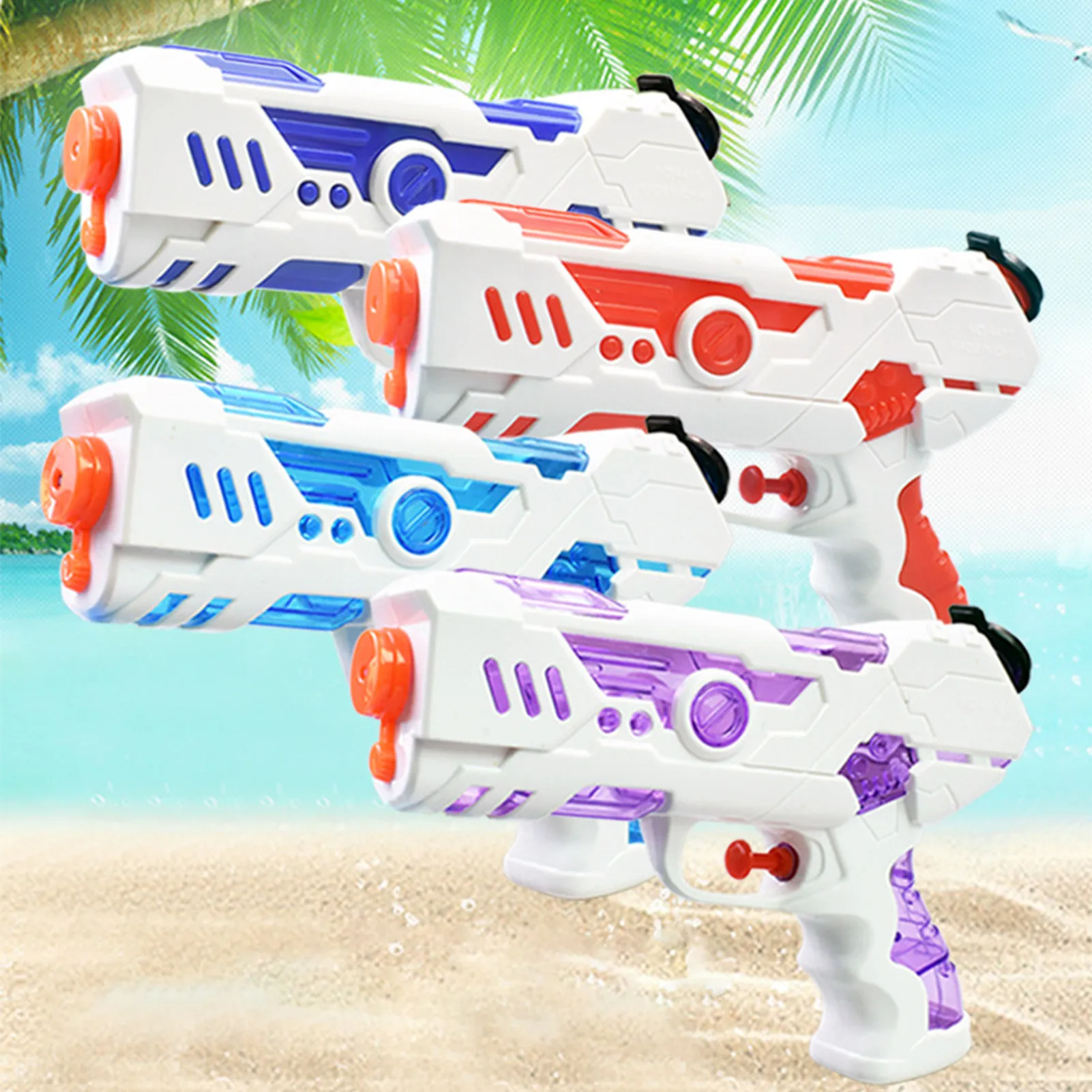 Water Guns Toy Water Guns Powerful Water Squirt Guns with 250ML Capacity Water Guns Set for Outdoor Summer Water Battle Pool Bea
Water Guns Toy Water Guns Powerful Water Squirt Guns with 250ML Capacity Water Guns Set for Outdoor Summer Water Battle Pool Bea