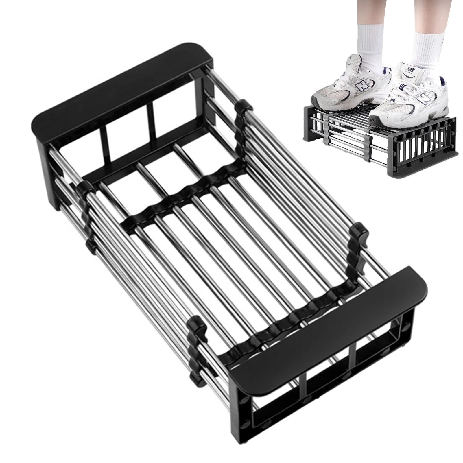 Telescopic Drain Basket With Adjustable Armrest Sink Drying Rack Stainless Steel Adjustable Sink Rack For Fruits Vegetables
Telescopic Drain Basket With Adjustable Armrest Sink Drying Rack Stainless Steel Adjustable Sink Rack For Fruits Vegetables
