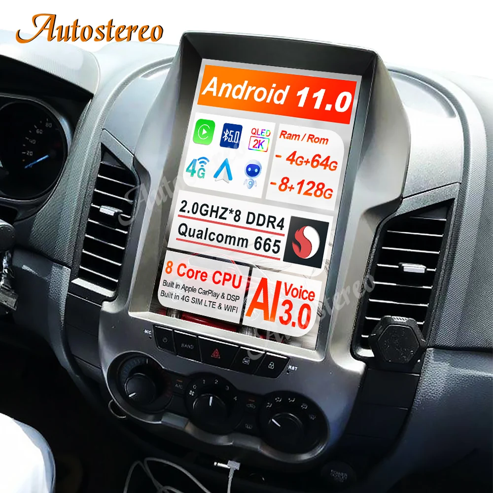 4G LTE Android 11 8 + 128 Гб авто стерео для пикапа Ford Ranger 2010-2015 Tesla радио Автомобильный GPS навигатор головное устройство мультимедийный плеер
4G LTE Android 11 8 + 128 Гб авто стерео для пикапа Ford Ranger 2010-2015 Tesla радио Автомобильный GPS навигатор головное устройство мультимедийный плеер
