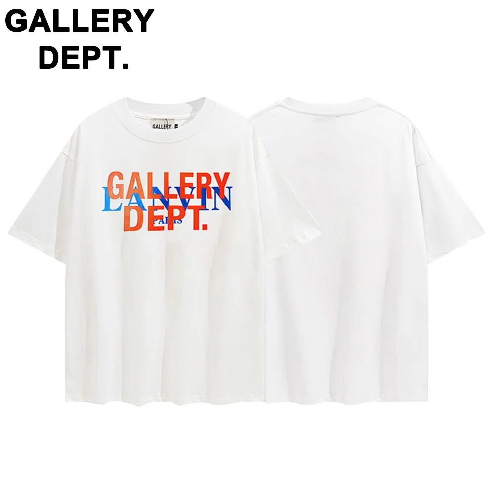 Summer new street tide GALLERY DEPT letters printed round neck loose short-sleeved t-shirt
Summer new street tide GALLERY DEPT letters printed round neck loose short-sleeved t-shirt