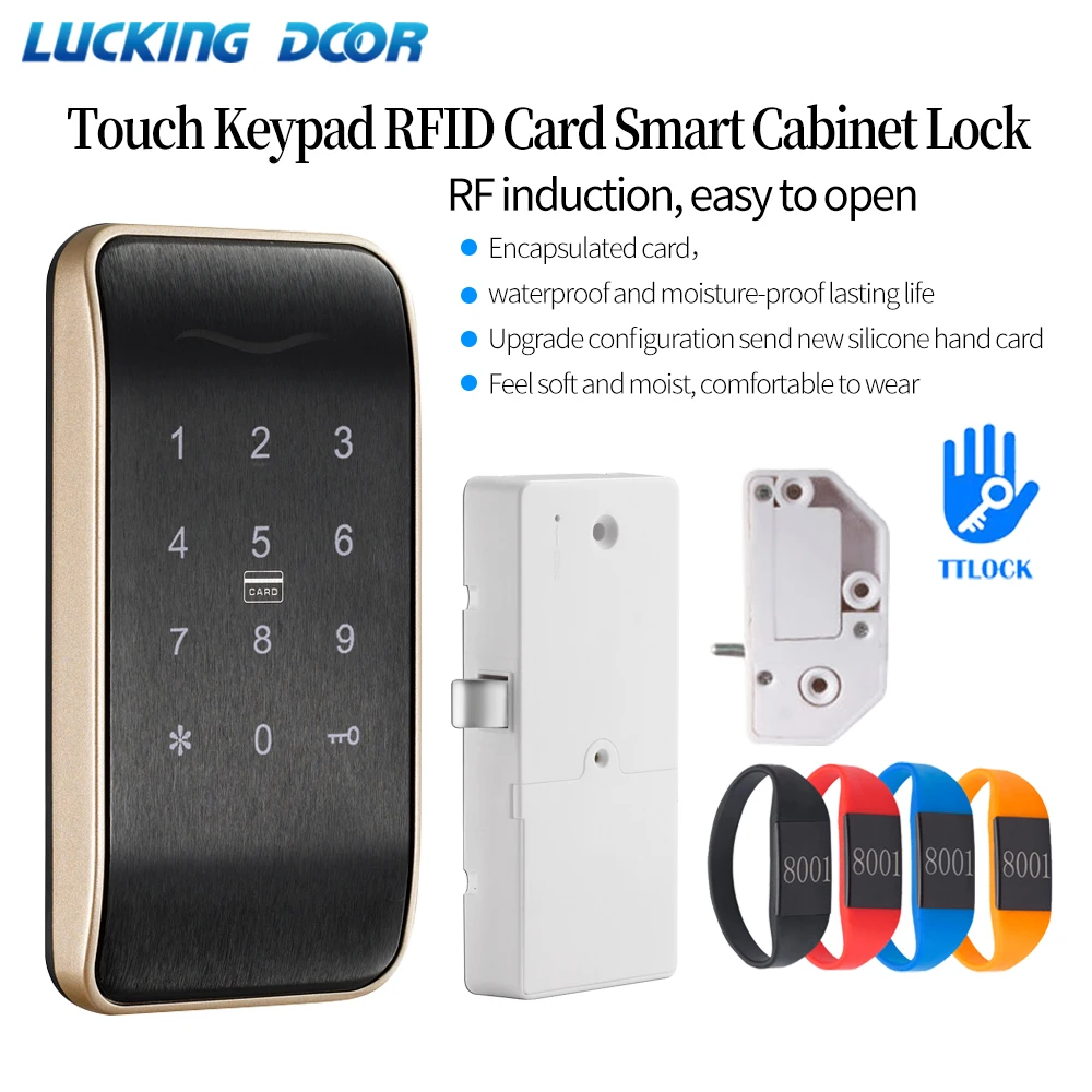 TTlock App Keyless Digital Access Control Keypad Remote Unlock Cabinet Lock Conbination Drawer Sauna Electronic Lock for Lockers
TTlock App Keyless Digital Access Control Keypad Remote Unlock Cabinet Lock Conbination Drawer Sauna Electronic Lock for Lockers