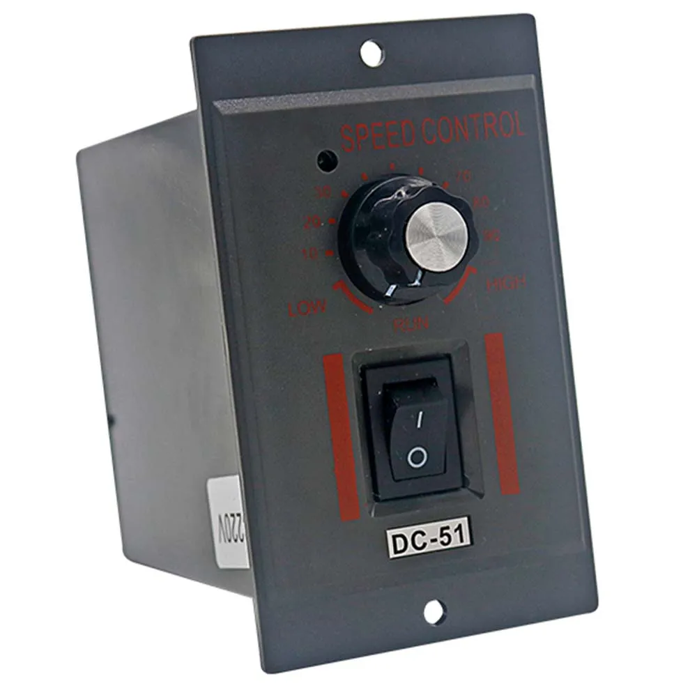 DC-51 AC 220V to DC 90V 12V 24V 36V 180V Electrical Speed Control Controller for 10W 20W 30W 50W 100W 150W 200W Motor Discount
DC-51 AC 220V to DC 90V 12V 24V 36V 180V Electrical Speed Control Controller for 10W 20W 30W 50W 100W 150W 200W Motor Discount