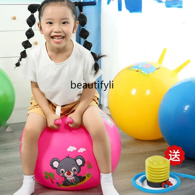 Kindergarten Jump Ball Jumping Ball Thickened Large Sensory Training Sports
Kindergarten Jump Ball Jumping Ball Thickened Large Sensory Training Sports