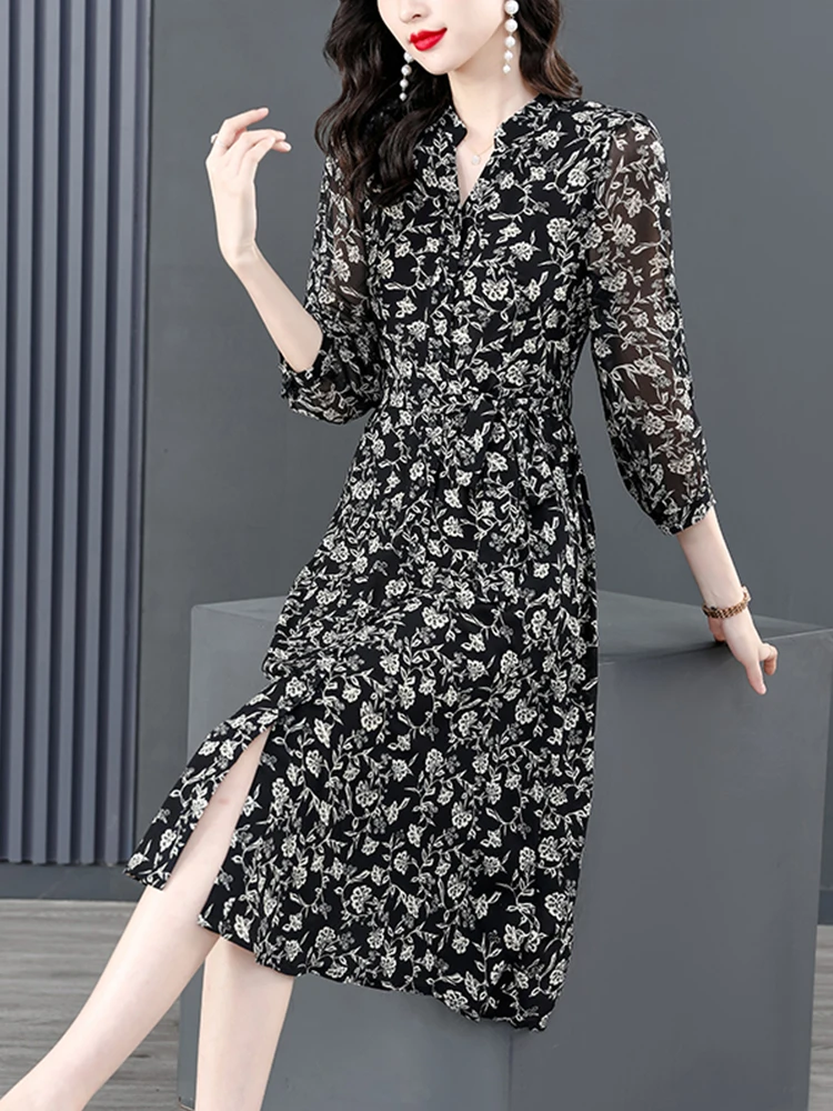 Beach Midi Floral Spring Autumn Dress Women 2022 Tunics Fashion Elegant Bodycon Boho Party Chiffon Casual Prom Evening Vestidos
Beach Midi Floral Spring Autumn Dress Women 2022 Tunics Fashion Elegant Bodycon Boho Party Chiffon Casual Prom Evening Vestidos