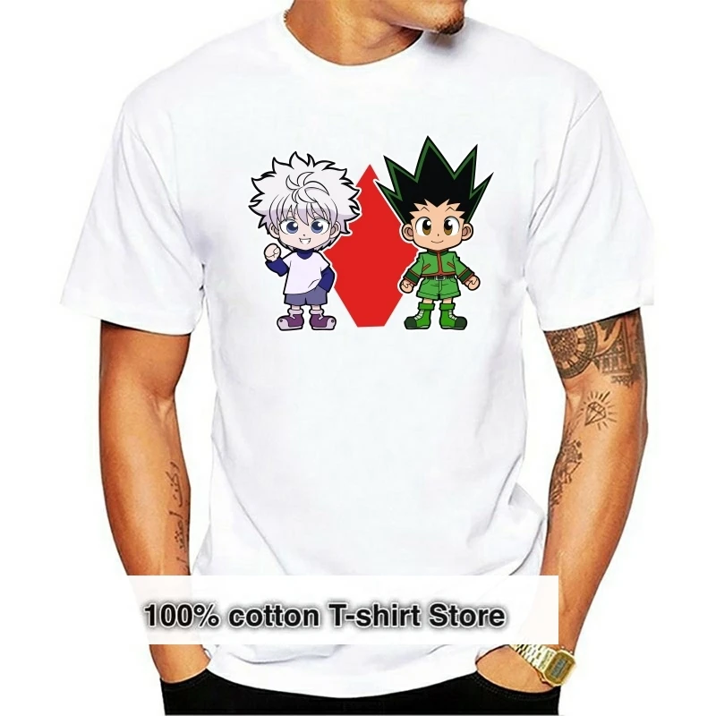 Симпатичная Подарочная футболка Hunter X Hunter Chibi с изображением гона чарушки для меня, удивительные Уникальные повседневные футболки с коротки...
Симпатичная Подарочная футболка Hunter X Hunter Chibi с изображением гона чарушки для меня, удивительные Уникальные повседневные футболки с коротки...