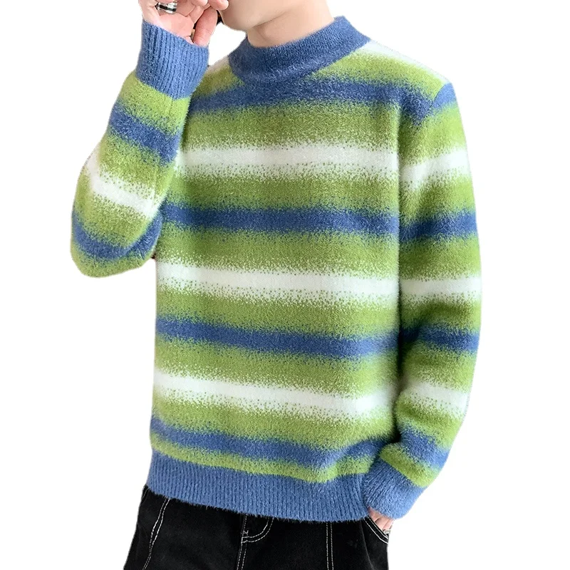 Arrival Autumn Sweater Round Collar Winter Warm Men's Fashion Outwear New High Quality Pullovers
Arrival Autumn Sweater Round Collar Winter Warm Men's Fashion Outwear New High Quality Pullovers