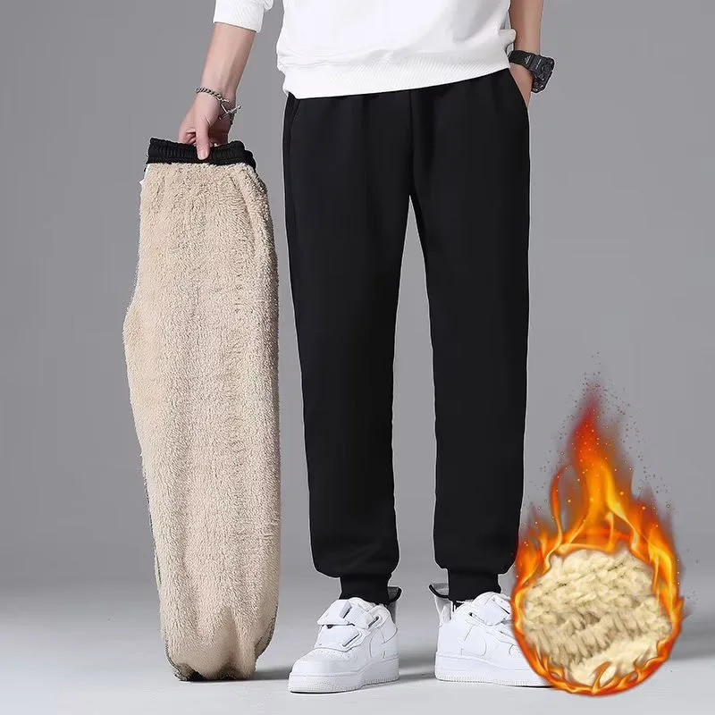 Winter Thick Fleece Warm Sports Pants Men Casual Sports Trousers Joggers Sweatpants Solid Men Cotton Pant Plus Size Trousers 5XL
Winter Thick Fleece Warm Sports Pants Men Casual Sports Trousers Joggers Sweatpants Solid Men Cotton Pant Plus Size Trousers 5XL