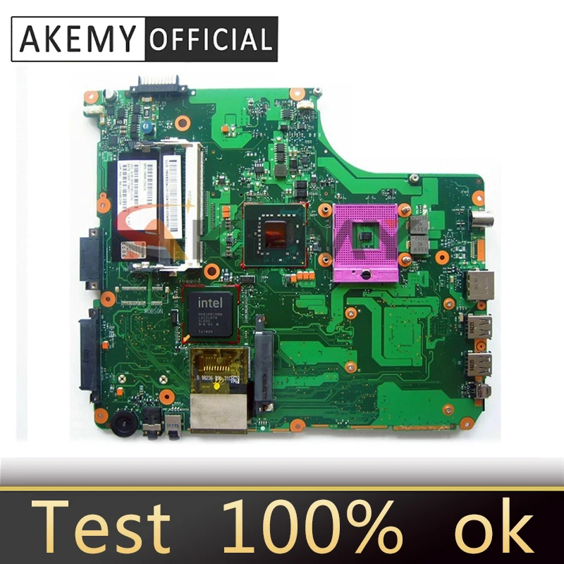 Материнская плата AKEMY для ноутбука Toshiba Satellite Pro A300 A300-1DZ Intel 478 GL960 V000125670 6050A2169401, бесплатный ЦП ddr2
Материнская плата AKEMY для ноутбука Toshiba Satellite Pro A300 A300-1DZ Intel 478 GL960 V000125670 6050A2169401, бесплатный ЦП ddr2