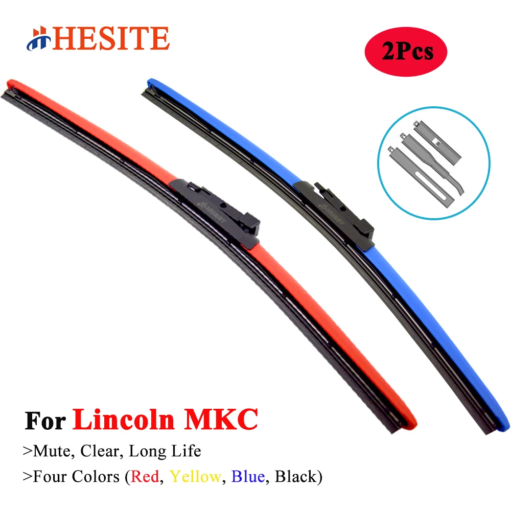 HESITE Colorful Hybrid Wiper Blades For Lincoln MKC SUV 2.0 2.3 AWD 2014 2015 2016 2017 2018 2019 2020 2021 2022 Red Blue Wipers
HESITE Colorful Hybrid Wiper Blades For Lincoln MKC SUV 2.0 2.3 AWD 2014 2015 2016 2017 2018 2019 2020 2021 2022 Red Blue Wipers