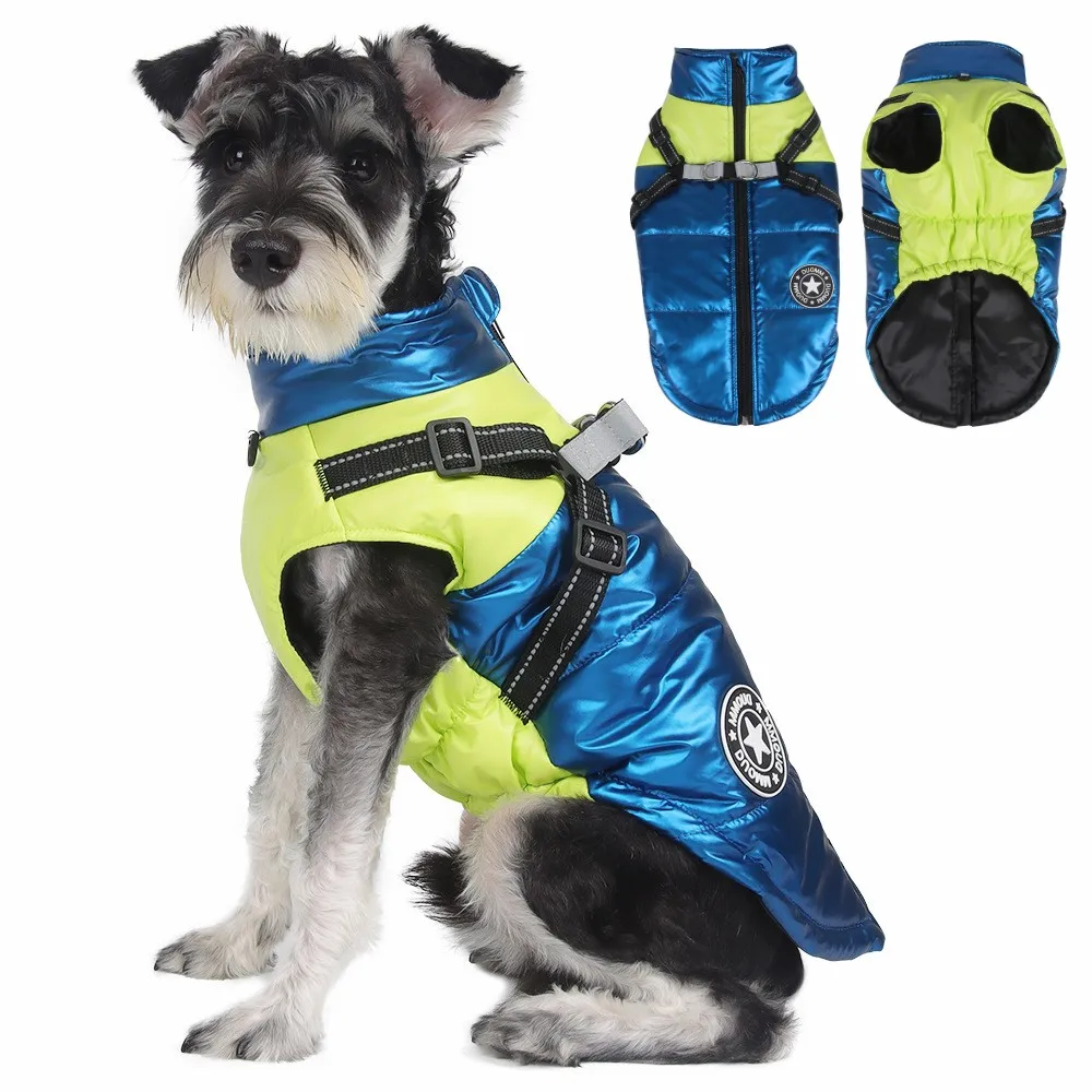 ONE PET Hot Sale Winter Dog Waterproof Warm Jacket Coat Padded Zipper Dogs Vest for French Bulldog Labrador Reflective Clothes
ONE PET Hot Sale Winter Dog Waterproof Warm Jacket Coat Padded Zipper Dogs Vest for French Bulldog Labrador Reflective Clothes