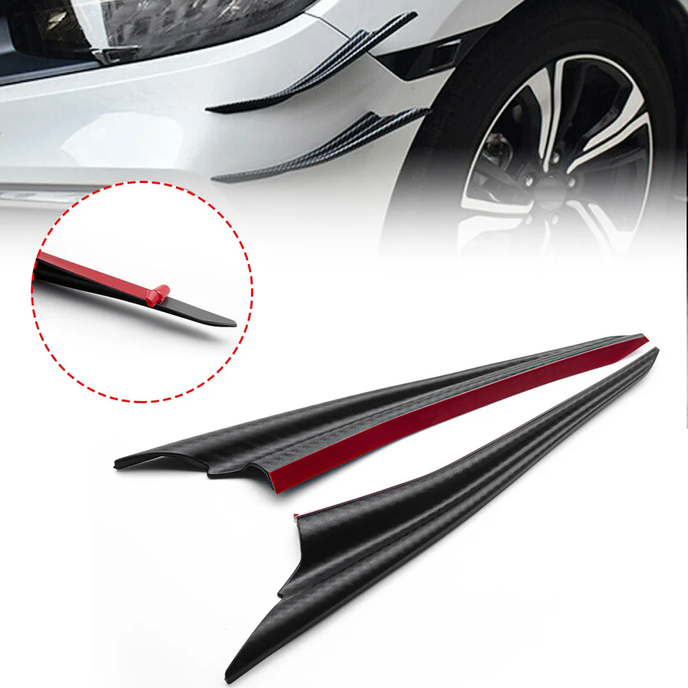 4pcs/set Car Universal Fit Front Bumper Lip Diffuser Splitter Fins Body Spoiler Canards Valence Chin Car Tuning Canard Accessory
4pcs/set Car Universal Fit Front Bumper Lip Diffuser Splitter Fins Body Spoiler Canards Valence Chin Car Tuning Canard Accessory