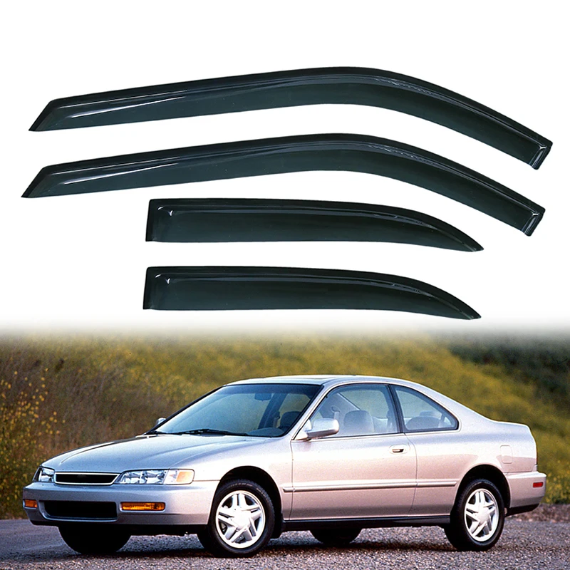 4 шт. автомобильные аксессуары ABS внешний козырек вентиляционные оттенки Защита от солнца дождя для окна Дефлекторы для Honda Accord 1994 1995 1996 1997
4 шт. автомобильные аксессуары ABS внешний козырек вентиляционные оттенки Защита от солнца дождя для окна Дефлекторы для Honda Accord 1994 1995 1996 1997